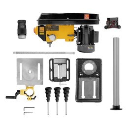 Denzel Станок сверлильный DDM-550L, 550 Вт, 16 мм, 12 ск., лазер, настольный 95322