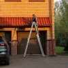 Лестница шарнирная алюминиевая, 4 х 5 ступеней, Россия, Сибртех 97883
