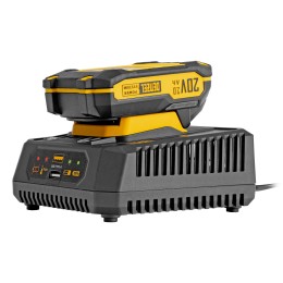 Denzel Устройство зарядное для аккумуляторов BCH-20-4.5, Li-Ion, 20 В, 4,5 А 28457