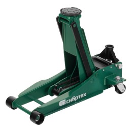 Сибртех Домкрат гидравлический подкатной, 3 т, 85-490 мм, быстрый подъем, низкий подхват, проф. 50850