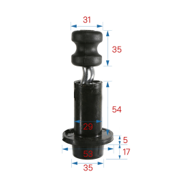 Sturm Винт рабочий скважинного насоса WP9704DW-SCREW
