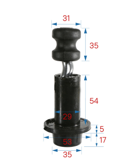 Sturm Винт рабочий скважинного насоса WP9704DW-SCREW