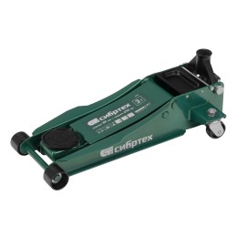 Сибртех Домкрат гидравлический подкатной, 3 т, 85-490 мм, быстрый подъем, низкий подхват, проф. 50850