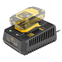 Denzel Устройство зарядное для аккумуляторов BCH-20-4.5, Li-Ion, 20 В, 4,5 А 28457