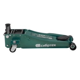 Сибртех Домкрат гидравлический подкатной, 3 т, 85-490 мм, быстрый подъем, низкий подхват, проф. 50850