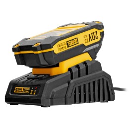 Denzel Устройство зарядное для аккумуляторов BCH-20-2.0, Li-Ion, 20 В, 2,0 А 28456