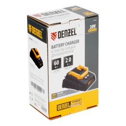 Denzel Устройство зарядное для аккумуляторов BCH-20-2.0, Li-Ion, 20 В, 2,0 А 28456