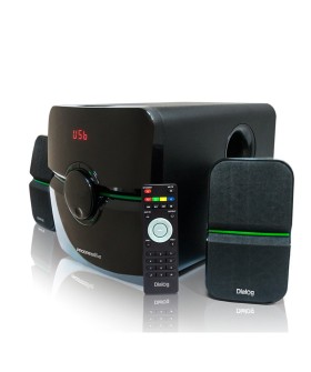 Dialog Акустика AP-203 USB+SD reader черный