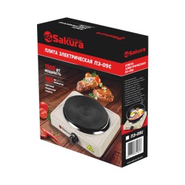 Sakura Электроплита ПЭ-09С беж 1500 Вт