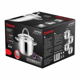 Sakura Кастрюля "Elite" SA-P3020 3,4л.