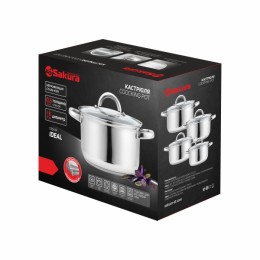 Sakura Кастрюля "Ideal" SA-P4024 6,0л.
