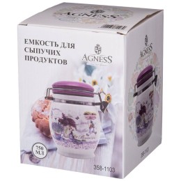 Lefard Банка Agness Лавандовая Весна 11,5*15 См 750 Мл 358-1103