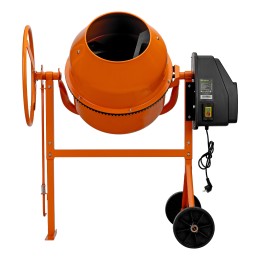 Сибртех Бетоносмеситель БСЕ-120П, 120 л, 500 Вт, полиамидный венец 95506