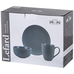 Lefard Набор Посуды 3 Предмета Trendy Черный. 756-442