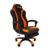 Кресло игровое Chairman game 35 чёрное/оранжевое 00-07089917