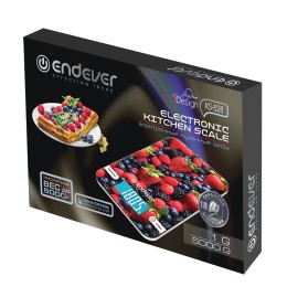 ENDEVER Весы кухонные Skyline KS-528 рисунок Ягоды