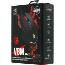 A4Tech Мышь Bloody V8M Max черный