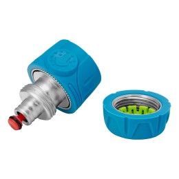 Palisad Соединитель быстросъемный 1/2", аквастоп, алюминий, TPR, LUXE 65835