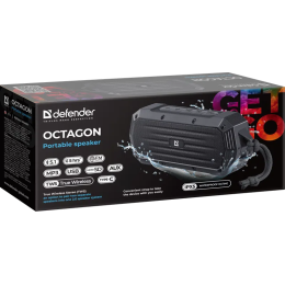 DEFENDER Портативная колонка OCTAGON