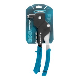 Gross Заклепочник ручной, 290 мм, поворотный, 0-360, заклепки 2,4-3,2-4,0-4,8 мм 40418