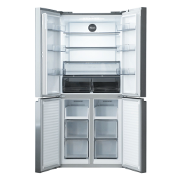 Centek Холодильник CT-1744 NF Black Glass total