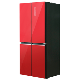 Centek Холодильник CT-1744 NF Red Glass total