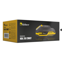 KOLNER Аккумулятор литий-ионный KBL 20/2MKT