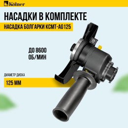 KOLNER Аккумуляторная дрель-шуруповерт 6в1Combo 20V PRO KCMT 20-3C