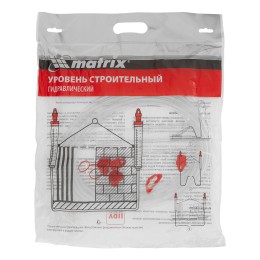 Matrix Гидроуровень,удлиненная колба, рельефная градуировка, 7м 37091