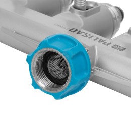 Palisad Разветвитель четырёхканальный, с внутренней резьбой 3/4", алюминий 65833