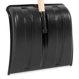 Сибртех Лопата для уборки снега пластиковая, 380х350х1370 мм 61697