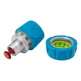 Palisad Соединитель быстросъемный 3/4", аквастоп, алюминий, TPR, LUXE 65837