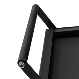 Palisad Мангал сварной на колесах, 662 х 390 х 152/805 мм 69669