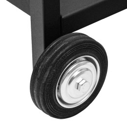 Palisad Мангал сварной на колесах, 662 х 390 х 152/805 мм 69669