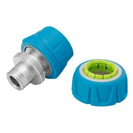 Palisad Соединитель быстросъемный 3/4", алюминий, TPR, LUXE  65836