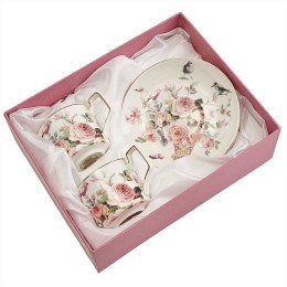 BEATRIX Кофейный набор 4 предмета МЛ112В/2 "Птички"