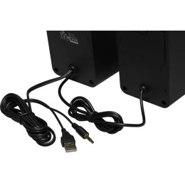 REDRAGON Акустическая система Waltz black USB + 3.5 jack, RGB, 6 Вт. (78144)