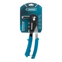 Gross Заклепочник ручной, 260 мм, заклепки 2,4-3,2-4,0-4,8 мм 40415