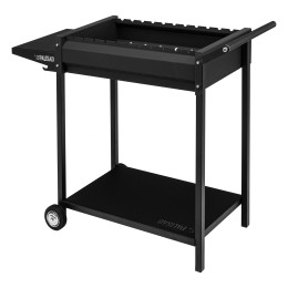 Palisad Мангал сварной на колесах, 662 х 390 х 152/805 мм 69669