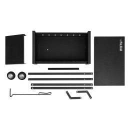 Palisad Мангал сварной на колесах, 662 х 390 х 152/805 мм 69669