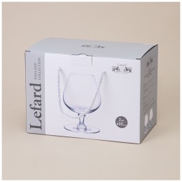 Lefard Набор бокалов для коньяка из 2 шт crazy balance 600 мл. 693-016