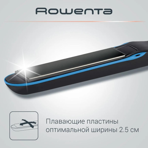 Выпрямитель для волос Rowenta SF6220D0 черный/серебристый