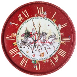 Lefard Поднос Сервировочный Agness Christmas Collection  33*2,1 См. 898-140