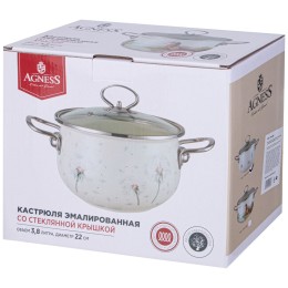 Lefard Кастрюля Эмалированная 3,8 Л 943-058