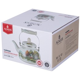 Lefard Чайник agness эмалированный, 2,6 л. 943-063