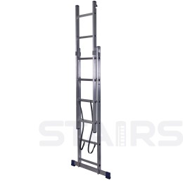 Stairs Лестница алюминиевая двухсекционная универсальная 6 ступеней AL206