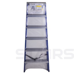 Stairs Стремянка комбинированная двухсторонняя 6 ступеней CS206