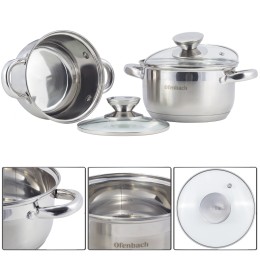 Kamille Набор кастрюль 4 предмета NB 100003