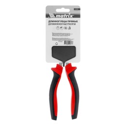 Matrix Длинногубцы прямые, 180 мм 17310