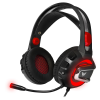 Наушники с микрофоном CROWN CMGH-3100 Black&red